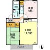 コーポ･FK D棟の間取り画像