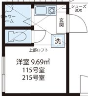 カーサ・フォレスタの間取り画像