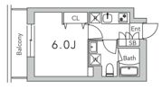 GranDuo経堂16の間取り画像