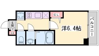 プレサンス神戸キュリオの間取り画像