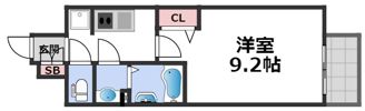 ララプレイス玉造オーブの間取り画像
