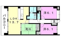 フェニックス余戸の間取り画像