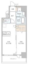 K-NEXT・南森町の間取り画像