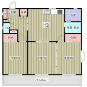 ロイヤルプラザ高田の間取り画像