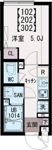 イクシオ東尾久の間取り画像