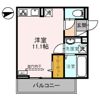 D-ROOM 文京町1丁目の間取り画像