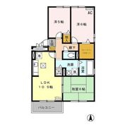 F．T．ビレッジ Cの間取り画像