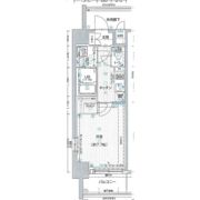エスリード大阪グランゲートの間取り画像