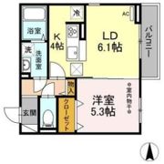 D-ROOM中倉の間取り画像