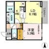 D-ROOM中倉の間取り画像