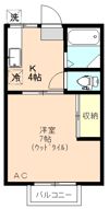 ハイホーム梅ヶ丘の間取り画像