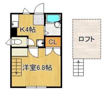 ウィズキャット浅川台の間取り画像