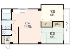 東雲ビルの間取り画像