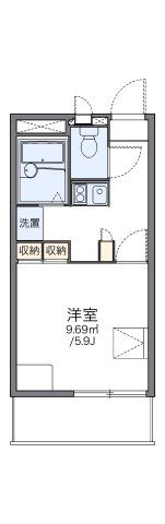 レオパレスWISTERIAの間取り画像