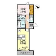 ビルボード淡路駅前の間取り画像