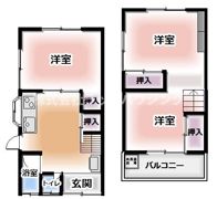 南野4丁目貸戸建住宅の間取り画像