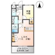 エスポワールの間取り画像