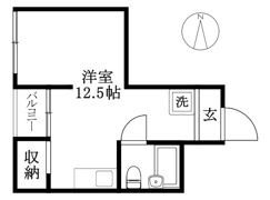 ルチア三番町の間取り画像