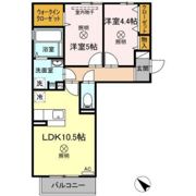 ゴールドウイング B棟の間取り画像