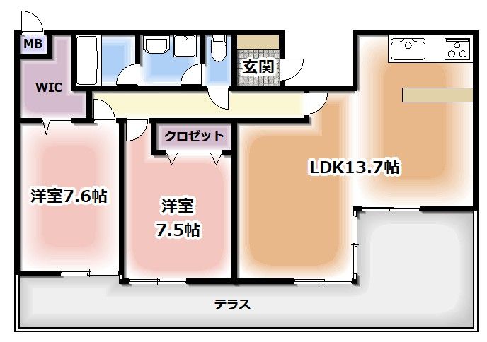 間取図