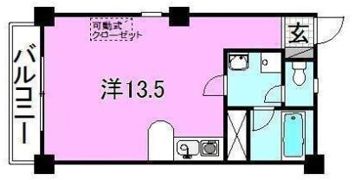 ベルハイム38の間取り画像