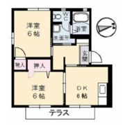 ムーンライトだいせんB棟の間取り画像