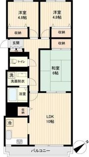 サンシティ南行徳Ⅲの間取り画像