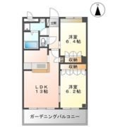 フォレストガーデンB棟の間取り画像
