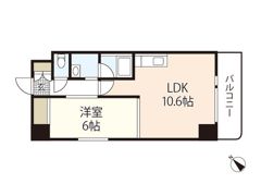 KハイツⅢの間取り画像