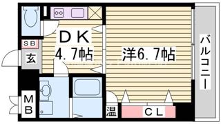 モアライフ魚崎の間取り画像
