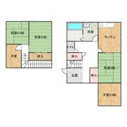 水呑住宅の間取り画像