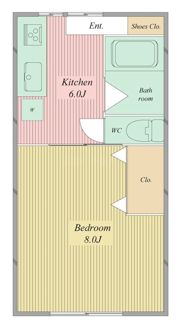 ブランシェ高丘の間取り画像