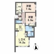 クロムノワールの間取り画像