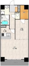 グランディール布施の間取り画像