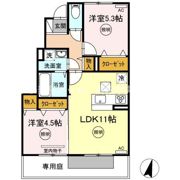 セジュール澄Ⅰ B棟の間取り画像