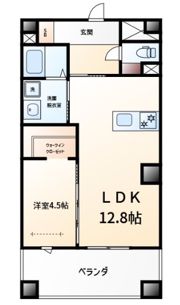 Frais Fleur Airaの間取り画像
