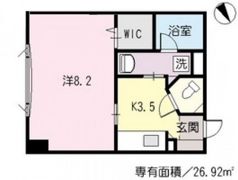 クラッセ銀山の間取り画像