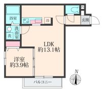 ミリアビタ前原の間取り画像