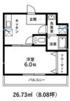 フローラルパレス大成の間取り画像