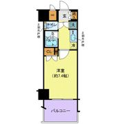 パレステュディオ五反田ステーションフロントの間取り画像