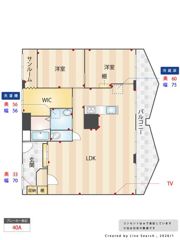 マンションニュー恵比寿の間取り画像