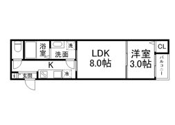 キャッスルコート須磨海浜公園の間取り画像