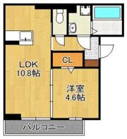 D-ROOM中原西の間取り画像