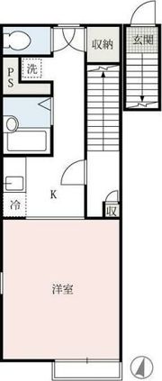 ソレイユの間取り画像