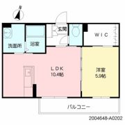ビューテラス山王Aの間取り画像