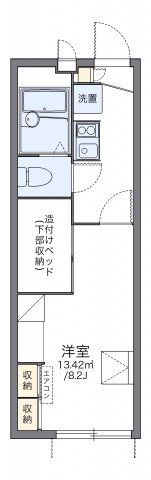 レオパレスアマミヤの間取り画像