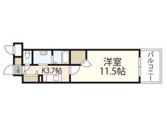 ロアール松川町の間取り画像