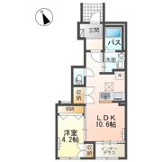 仮）阿見町阿見新築アパートの間取り画像