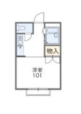 レオパレス387の間取り画像