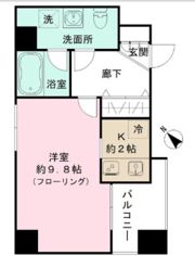 エムズコートの間取り画像